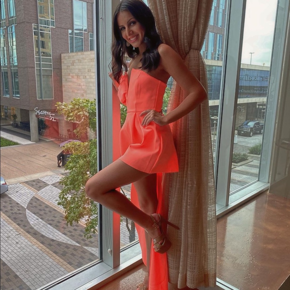 SOLD Coral romper